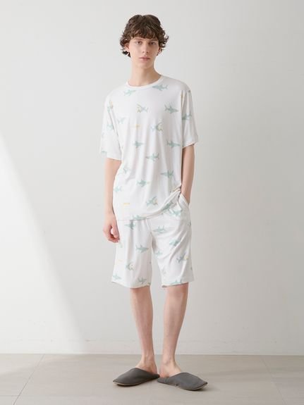 【ジェラートピケ オム/GELATO PIQUE HOMME / MEN】の【HOMME】【接触冷感】SHARK柄ハーフパンツ インテリア・キッズ・メンズ・レディースファッション・服の通販 founy(ファニー) https://founy.com/ ファッション Fashion メンズファッション Men's Style Online ボトムス Bottoms/Men ハーフ / ショートパンツ Short Pants おすすめ Recommend なめらか Smooth コレクション Collection ハーフ Half モチーフ Motif 夏 Summer 抗菌 Antibacterial 犬 Dog |ID: prp329100004594849 ipo3291000000032644752