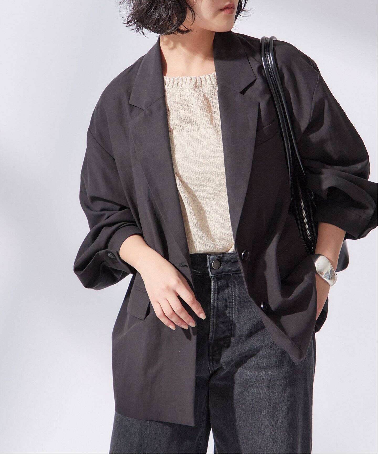 【ジャーナルスタンダード レサージュ/journal standard L'essage】のリノリオグログランジャケット 人気、トレンドファッション・服の通販 founy(ファニー) 　ファッション　Fashion　レディースファッション　Fashion for Women　アウター　Coat / Outerwear Collection　レディースジャケット・軽アウター　Jackets　2025年　2025　2025春夏・S/S　Spring/Summer 2025 SS25　おすすめ　Recommended / Our Picks　カフス　Cuff Design　シンプル　Simple, Minimal　ジャケット　Jacket, Outerwear　セットアップ　Set-Up, Coordinated Outfit　 other-1|ID: prp329100004594857 ipo3291000000032644822