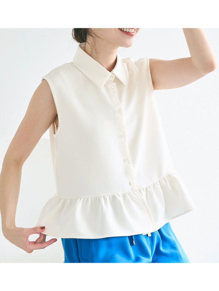 【コカ/COCA】のギャザー切替ノースリーブブラウス インテリア・キッズ・メンズ・レディースファッション・服の通販 founy(ファニー) https://founy.com/ ファッション Fashion レディースファッション Ladies' Fashion Online トップス・カットソー Tops/Tshirt キャミソール / ノースリーブ No Sleeves シャツ/ブラウス Shirts/Blouses おすすめ Recommend ギャザー Gather ストレート Straight デニム Denim ノースリーブ No Sleeve フォルム Form ポケット Pocket レギュラー Regular 切替 Switching 楽ちん Easy |ID: prp329100004594865 ipo3291000000032644919