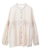 【メルローズ クレール/MELROSE claire】の【LOURMARIN】バンドカラータックブラウス キナリ|ID: prp329100004594868 ipo3291000000032644989