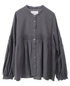 【メルローズ クレール/MELROSE claire】の【LOURMARIN】バンドカラータックブラウス スミクロ|ID: prp329100004594868 ipo3291000000032644992