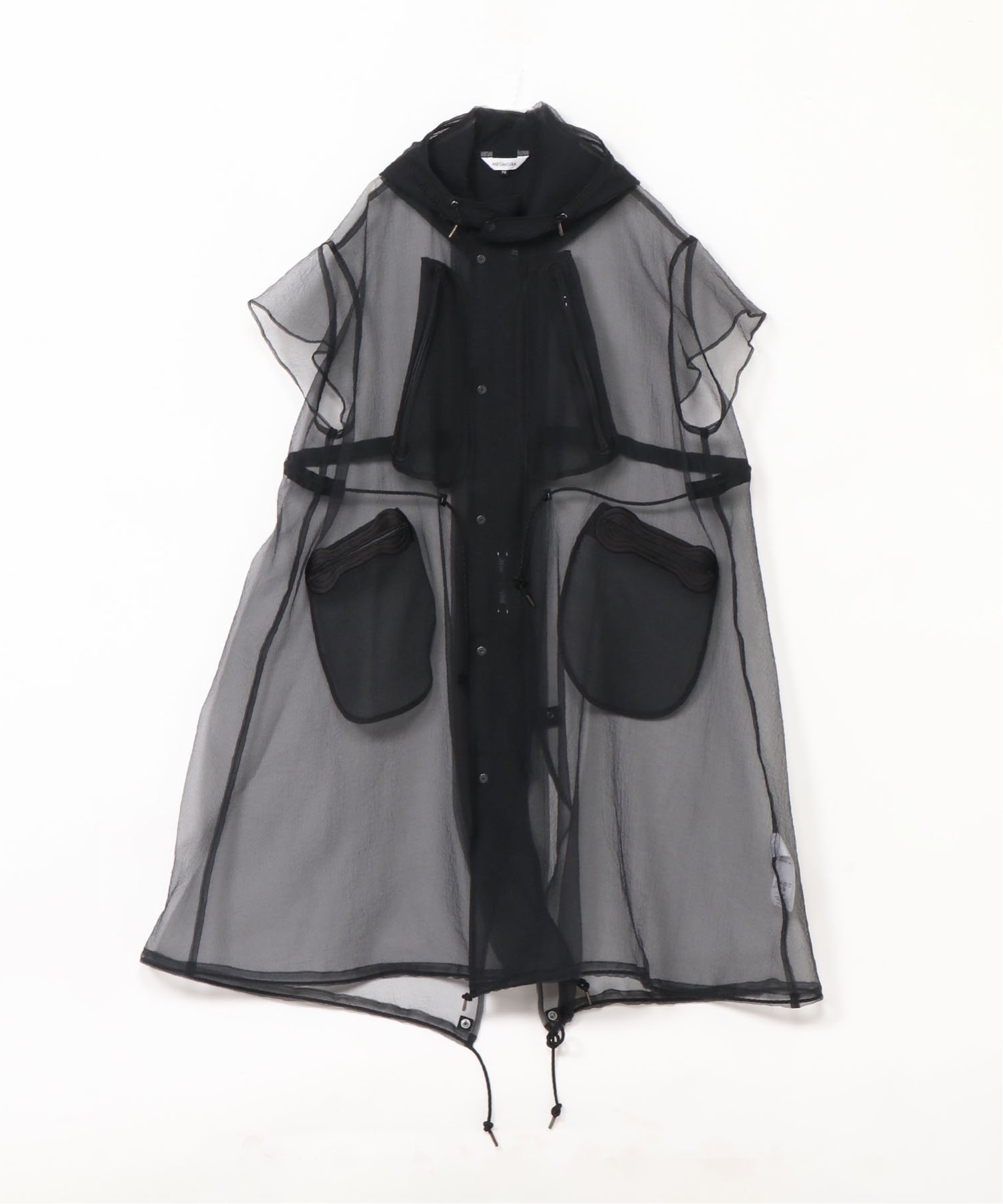 【その他のブランド/Other】の2Way French Sleeve Cape coat インテリア・キッズ・メンズ・レディースファッション・服の通販 founy(ファニー) 　ファッション　Fashion　レディースファッション　Ladies' Fashion Online　アウター　Coat Outerwear　コート　Coats　Black|ID: prp329100004594869 ipo3291000000032644994