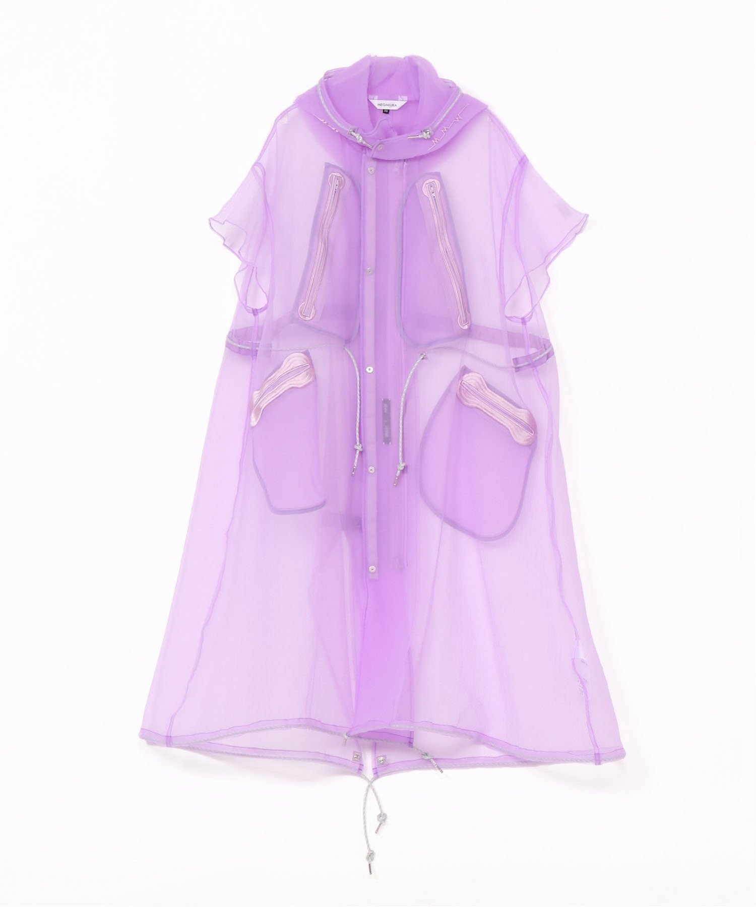 【その他のブランド/Other】の2Way French Sleeve Cape coat インテリア・キッズ・メンズ・レディースファッション・服の通販 founy(ファニー) 　ファッション　Fashion　レディースファッション　Ladies' Fashion Online　アウター　Coat Outerwear　コート　Coats　Lavender|ID: prp329100004594869 ipo3291000000032644997