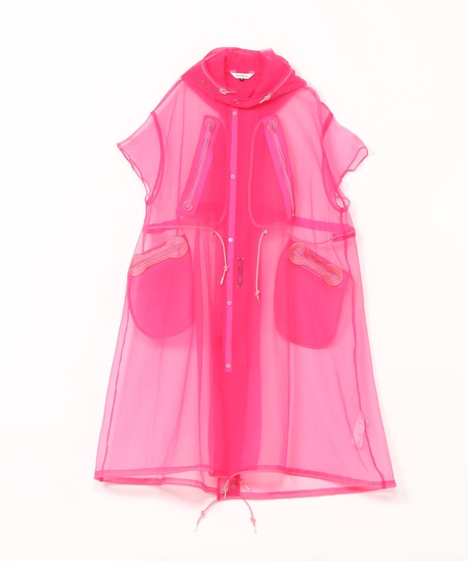 【その他のブランド/Other】の2Way French Sleeve Cape coat インテリア・キッズ・メンズ・レディースファッション・服の通販 founy(ファニー) 　ファッション　Fashion　レディースファッション　Ladies' Fashion Online　アウター　Coat Outerwear　コート　Coats　Pink|ID: prp329100004594869 ipo3291000000032645001