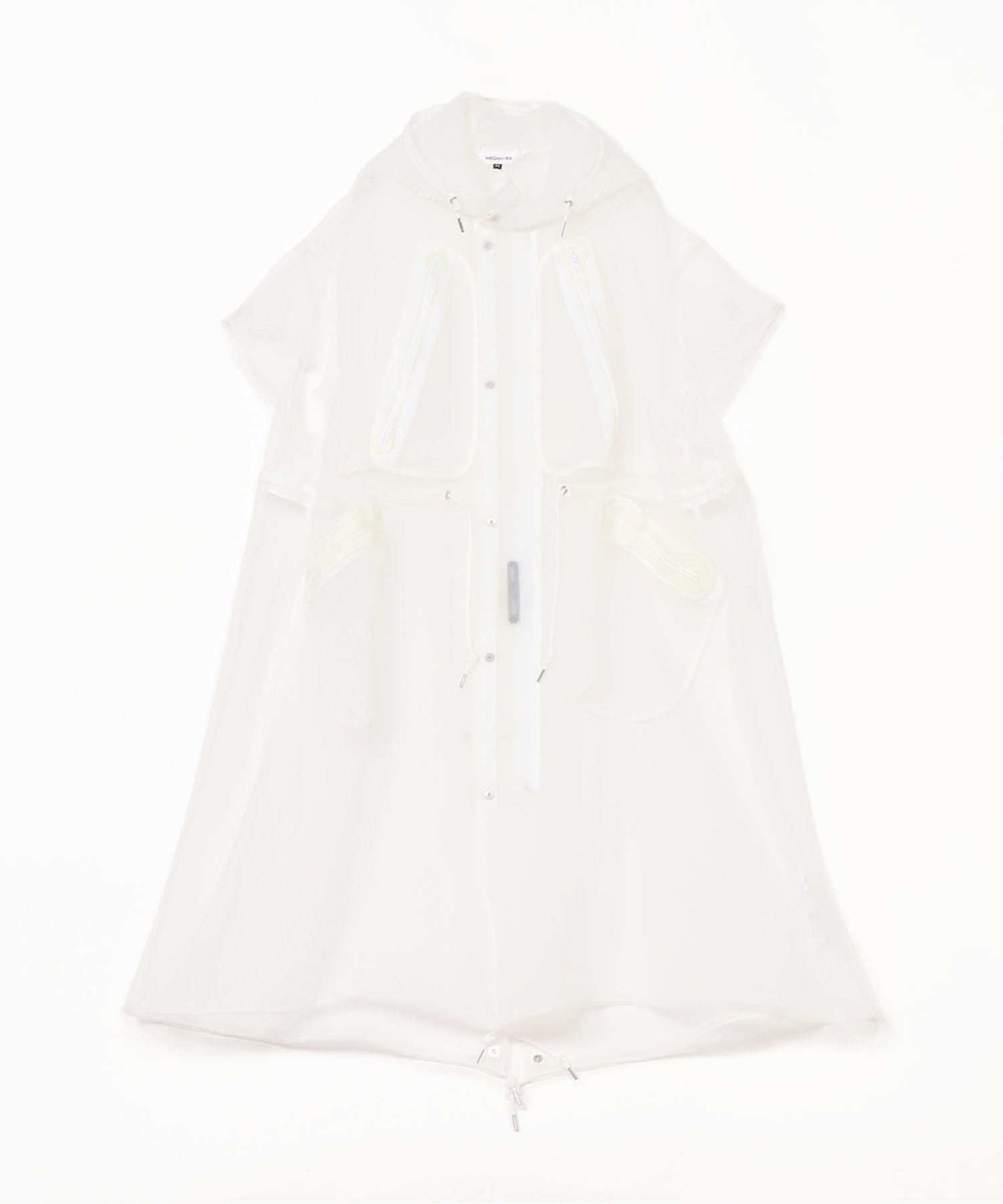 【その他のブランド/Other】の2Way French Sleeve Cape coat インテリア・キッズ・メンズ・レディースファッション・服の通販 founy(ファニー) 　ファッション　Fashion　レディースファッション　Ladies' Fashion Online　アウター　Coat Outerwear　コート　Coats　White|ID: prp329100004594869 ipo3291000000032645004