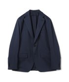 【トゥモローランド/TOMORROWLAND / MEN】のコットンポリエステル ストレッチツイル シングルブレステッド2Bジャケット 69 ネイビー|ID: prp329100004594873 ipo3291000000032645094