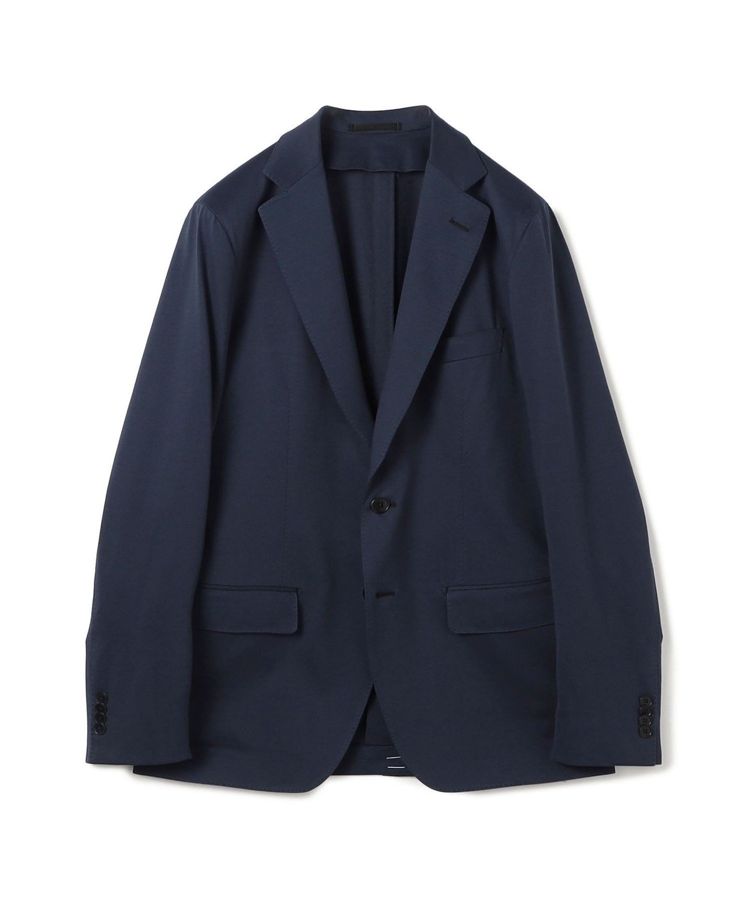 【トゥモローランド/TOMORROWLAND / MEN】のコットンポリエステル ストレッチツイル シングルブレステッド2Bジャケット インテリア・キッズ・メンズ・レディースファッション・服の通販 founy(ファニー) 　ファッション　Fashion　メンズファッション　Men's Style Online　おすすめ　Recommend　カーディガン　Cardigan　シェイプ　Shape　ジャケット　Jacket　ジャージ　Jersey　セットアップ　Set Up　ツイル　Twill　ベーシック　Basic　別注　Special Order　軽量　Lightweight　69 ネイビー|ID: prp329100004594873 ipo3291000000032645094