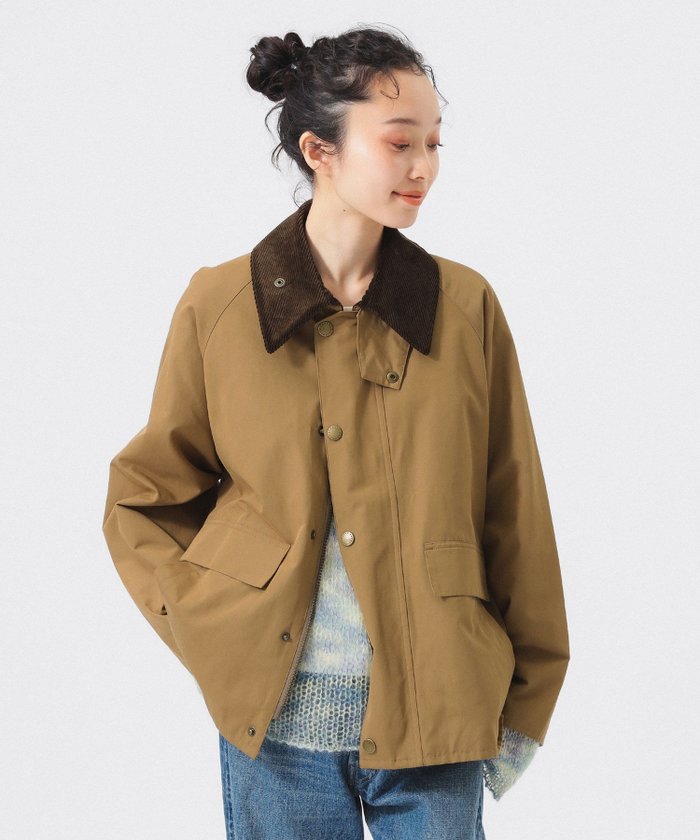 【ビームス ウイメン/BEAMS】の【別注】Barbour / Thornbury Jacket インテリア・キッズ・メンズ・レディースファッション・服の通販 founy(ファニー) https://founy.com/ ファッション Fashion レディースファッション Ladies' Fashion Online アウター Coat Outerwear ジャケット Jackets インナー Inner ジャケット Jacket スウェット Sweat スペシャル Special スリーブ Sleeve デニム Denim 定番 Standard バランス Balance ボックス Box 別注 Special Order ロング Long |ID: prp329100004594884 ipo3291000000032645238