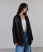【アダム エ ロペ/ADAM ET ROPE'】の2WAYスリーブコーティングシャツブルゾン ブラック(01)|ID: prp329100004594910 ipo3291000000032645451