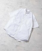 【アーバンリサーチ ロッソ/URBAN RESEARCH ROSSO / MEN】の『防シワ』『XLサイズあり』ハイパフォーマンスリネンバンド半袖シャツ WHITE|ID: prp329100004594920 ipo3291000000032645541