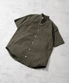 【アーバンリサーチ ロッソ/URBAN RESEARCH ROSSO / MEN】の『防シワ』『XLサイズあり』ハイパフォーマンスリネンバンド半袖シャツ KHAKI|ID: prp329100004594920 ipo3291000000032645544
