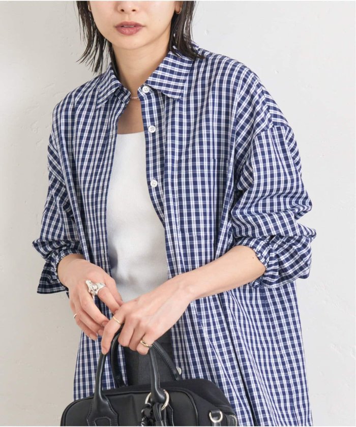 【ジャーナルスタンダード/JOURNAL STANDARD】のコンパクトコットン べーシックシャツ インテリア・キッズ・メンズ・レディースファッション・服の通販 founy(ファニー) https://founy.com/ ファッション Fashion レディースファッション Ladies' Fashion Online トップス・カットソー Tops/Tshirt シャツ/ブラウス Shirts/Blouses 2025年 2025 2025-2026秋冬・A/W Aw/Autumn/Winter/Fw/Fall/2025-2026 コンパクト Compact スタンダード Standard チェック Check ベーシック Basic 無地 Plain Color |ID: prp329100004594948 ipo3291000000032646011
