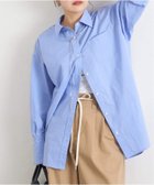 【ジャーナルスタンダード/JOURNAL STANDARD】のコンパクトコットン べーシックシャツ ブルー A|ID: prp329100004594948 ipo3291000000032646017