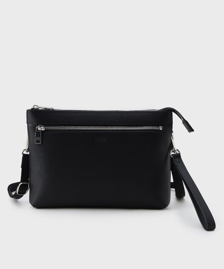 【タケオキクチ/TAKEO KIKUCHI / MEN】の水シボレザー2WAYクラッチバッグ 人気、トレンドファッション・服の通販 founy(ファニー) 　ファッション　Fashion　メンズファッション　Men's Style Online　バッグ　Bag/Men　クラッチ　Clutch　ショルダー　Shoulder　ポケット　Pocket　定番　Standard　 other-1|ID: prp329100004594949 ipo3291000000032646029