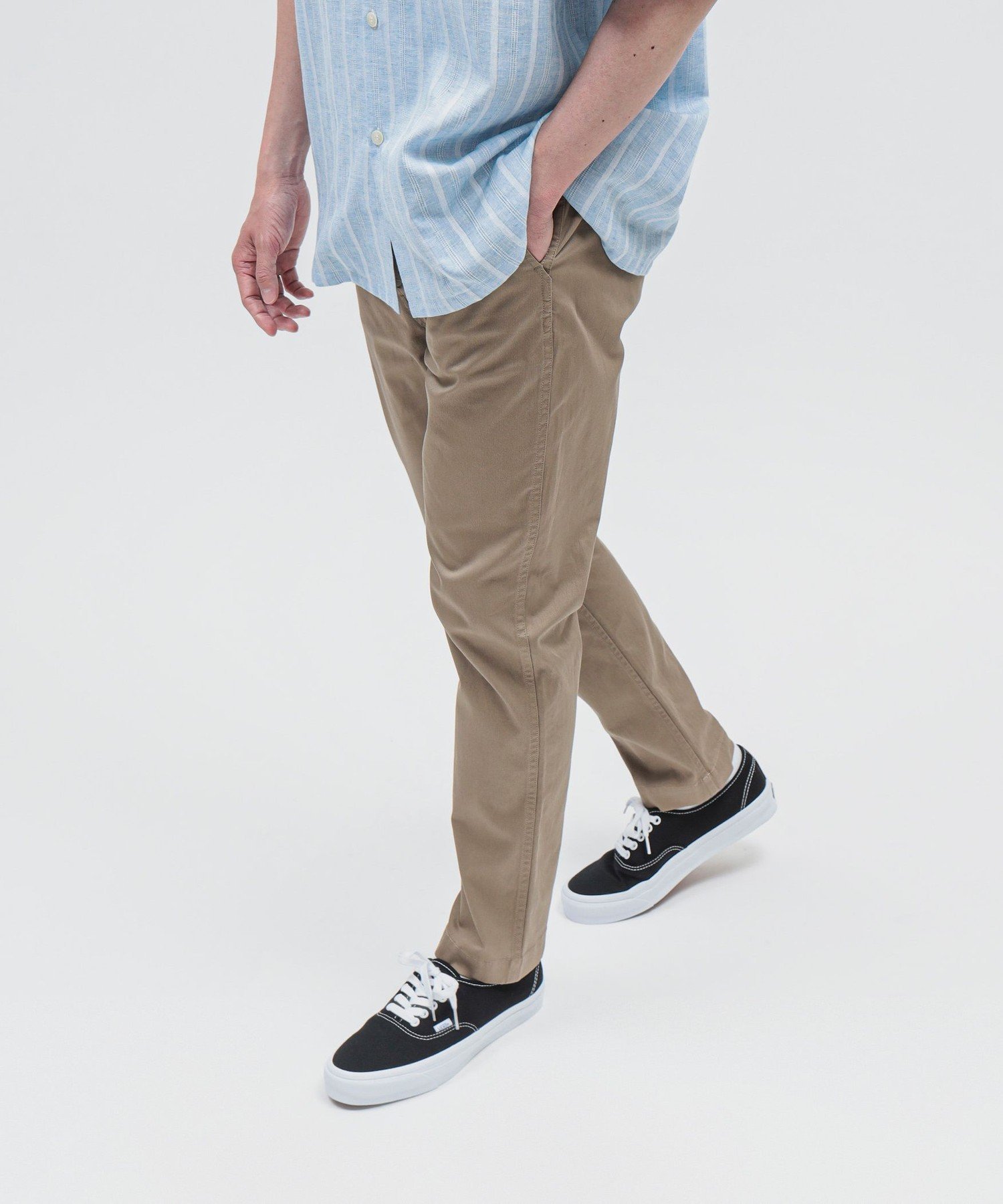 【ビームス/BEAMS / MEN】のBEAMS / コットンピケ ストレッチ テーパード パンツ インテリア・キッズ・メンズ・レディースファッション・服の通販 founy(ファニー) 　ファッション　Fashion　メンズファッション　Men's Style Online　ボトムス　Bottoms/Men　ストレッチ　Stretch　スラックス　Slacks　テーパード　Tapered　エレガント 上品　Elegant　夏　Summer　春　Spring　S/S・春夏　Ss・Spring/Summer　BEIGE|ID: prp329100004594951 ipo3291000000032646067