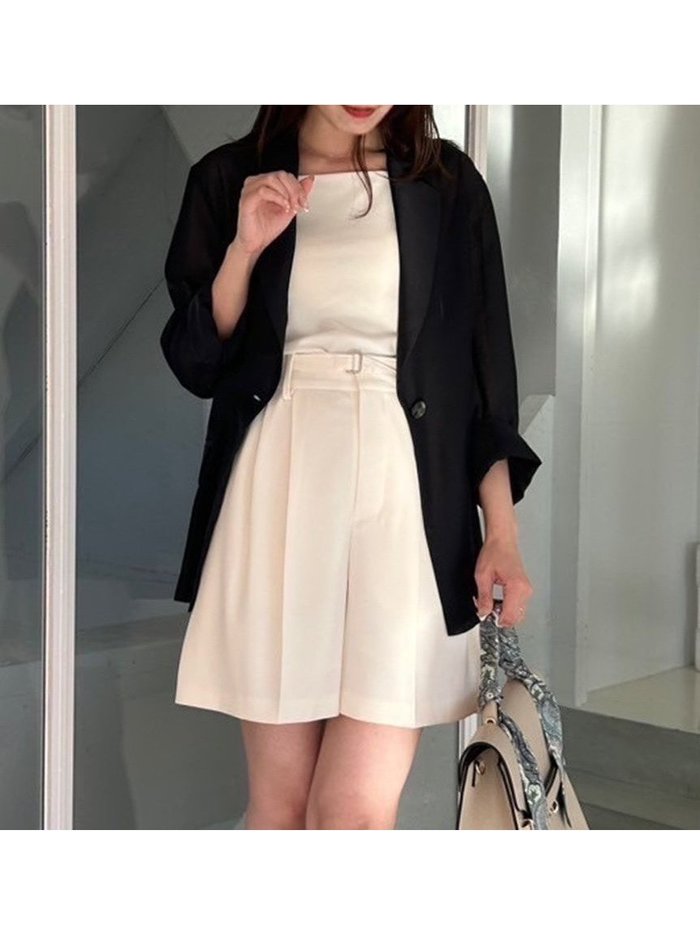 【フレイ アイディー/FRAY I.D】のダブルサテンショートパンツ インテリア・キッズ・メンズ・レディースファッション・服の通販 founy(ファニー) https://founy.com/ 雑誌掲載アイテム Magazine Items ファッション雑誌 Fashion Magazines ビジンヒャッカ 美人百花 ファッション Fashion レディースファッション Ladies' Fashion Online パンツ Pants ハーフ / ショートパンツ Short Pants 4月号 April Issue サテン Satin ショート Short スマート Smart センター Center 雑誌 Magazine ダブル Double フレア Flare ポケット Pocket 6月号 June Issue エレガント 上品 Elegant |ID: prp329100004594958 ipo3291000000032646203