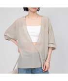【バビロン/BABYLONE / KIDS】のリネンライク深Vネックプルオーバー ベージュ55|ID: prp329100004594967 ipo3291000000032646353