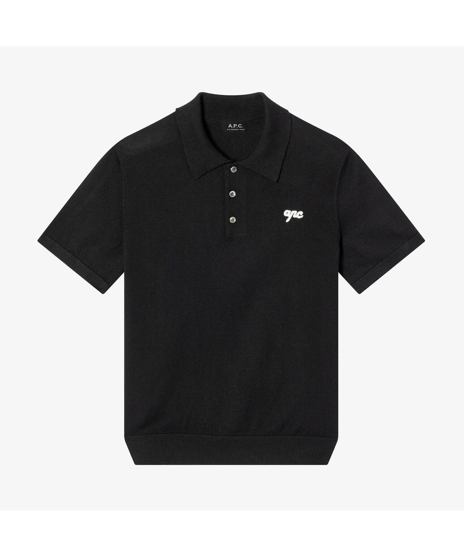 【アーペーセー/A.P.C. / MEN】のGregorio ポロシャツ インテリア・キッズ・メンズ・レディースファッション・服の通販 founy(ファニー) 　ファッション　Fashion　メンズファッション　Men's Style Online　ストレート　Straight　ポロシャツ　Polo Shirt　黒|ID: prp329100004594977 ipo3291000000032646507