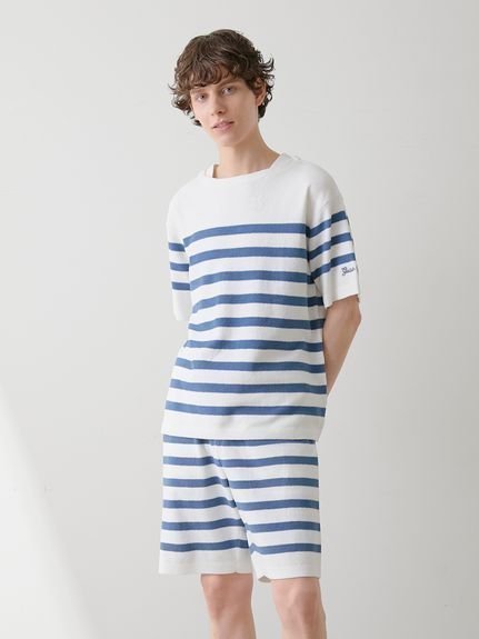 【ジェラートピケ オム/GELATO PIQUE HOMME / MEN】の【HOMME】エアリーモコマリンハーフパンツ インテリア・キッズ・メンズ・レディースファッション・服の通販 founy(ファニー) https://founy.com/ ファッション Fashion メンズファッション Men's Style Online ボトムス Bottoms/Men ハーフ / ショートパンツ Short Pants モチーフ Motif リラックス Relax 夏 Summer |ID: prp329100004594979 ipo3291000000032646515