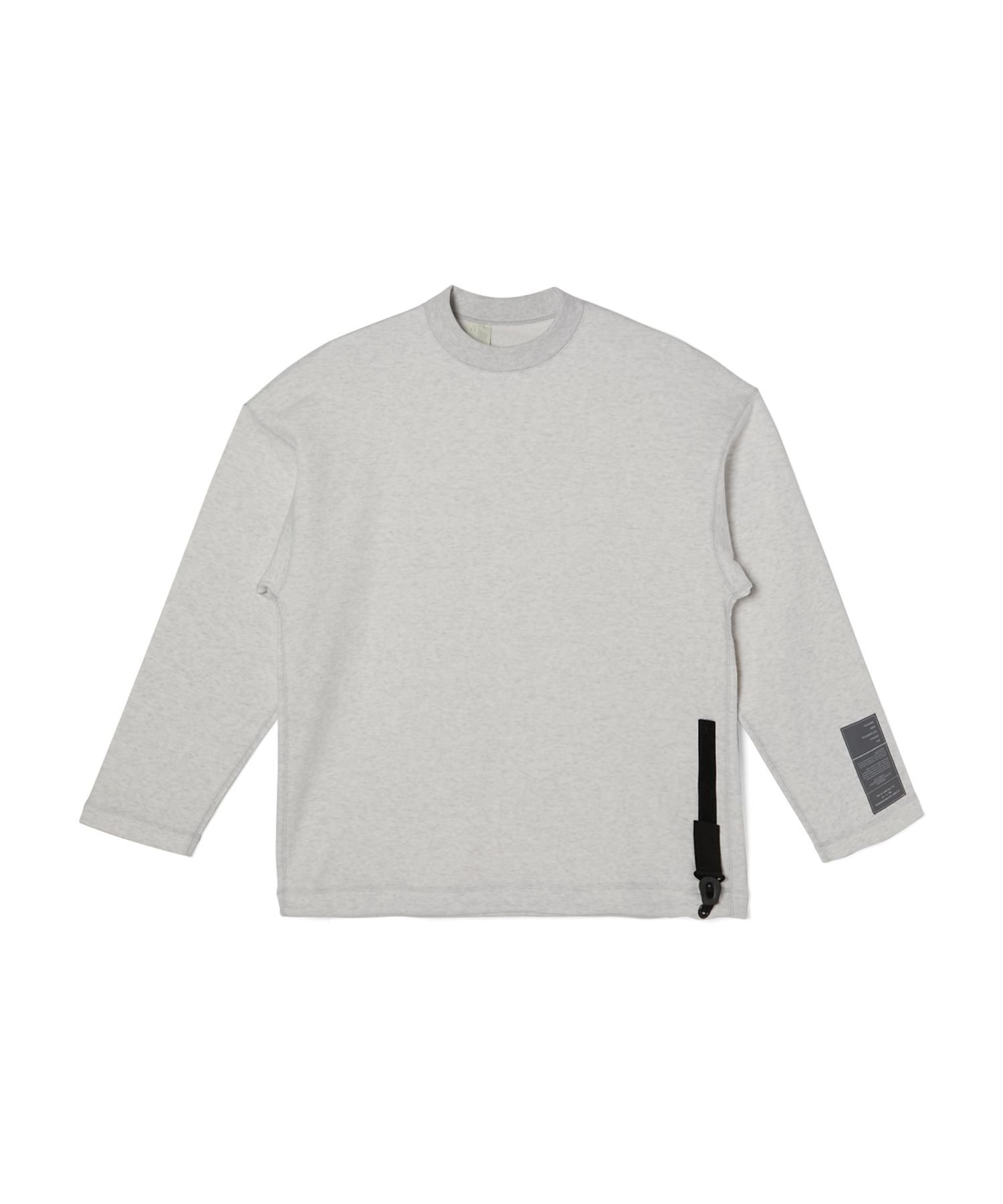 【エヌ.ハリウッド/N.HOOLYWOOD / MEN】のCREWNECK LONG SLEEVE インテリア・キッズ・メンズ・レディースファッション・服の通販 founy(ファニー) 　ファッション　Fashion　メンズファッション　Men's Style Online　カーゴパンツ　Cargo Pants　コレクション　Collection　今季　This Season　ショルダー　Shoulder　スクエア　Square　スリーブ　Sleeve　ドロップ　Drop　ドローコード　Draw Cord　ロング　Long　ASH GRAY|ID: prp329100004594987 ipo3291000000032646649