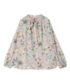 【トゥモローランド/TOMORROWLAND】のサラサナッツプリント ボウタイギャザーブラウス 16 グレー系|ID: prp329100004595007 ipo3291000000032646869