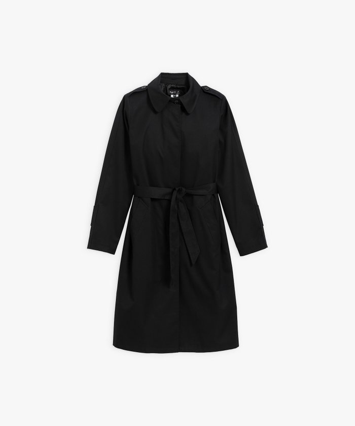 【アニエスベー ファム/agnes b. FEMME】のUBS9 MANTEAU トレンチコート インテリア・キッズ・メンズ・レディースファッション・服の通販 founy(ファニー) https://founy.com/ ファッション Fashion レディースファッション Ladies' Fashion Online アウター Coat Outerwear コート Coats トレンチコート Trench Coats ショルダー Shoulder フラップ Flap ミリタリー Military |ID: prp329100004595015 ipo3291000000032646933