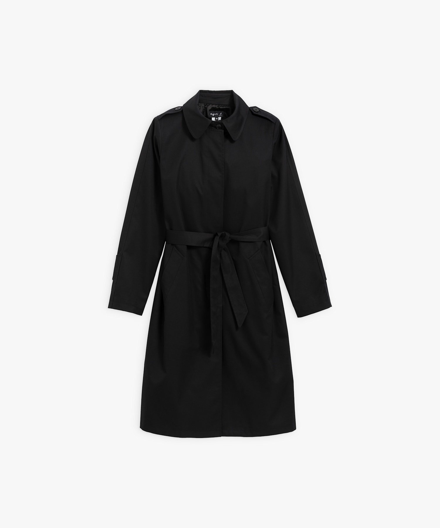 【アニエスベー ファム/agnes b. FEMME】のUBS9 MANTEAU トレンチコート 人気、トレンドファッション・服の通販 founy(ファニー) 　ファッション　Fashion　レディースファッション　Ladies' Fashion Online　アウター　Coat Outerwear　コート　Coats　トレンチコート　Trench Coats　ショルダー　Shoulder　フラップ　Flap　ミリタリー　Military　 other-1|ID: prp329100004595015 ipo3291000000032646933
