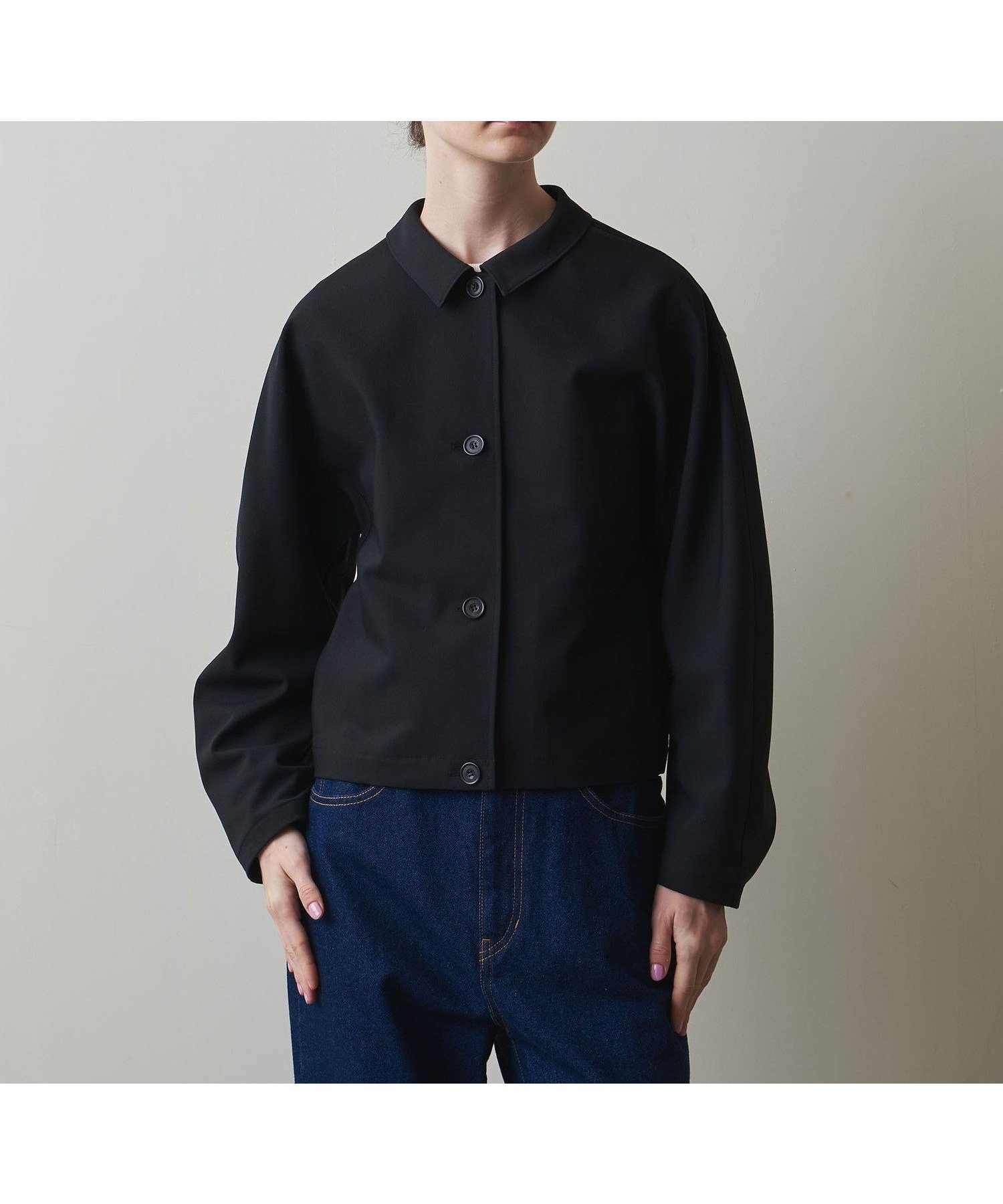 【ビューティ&ユース ユナイテッドアローズ/BEAUTY&YOUTH / UNITED ARROWS】のSteven Alan ロングスリーブ ブラウス インテリア・キッズ・メンズ・レディースファッション・服の通販 founy(ファニー) 　ファッション　Fashion　レディースファッション　Ladies' Fashion Online　トップス・カットソー　Tops/Tshirt　シャツ/ブラウス　Shirts/Blouses　おすすめ　Recommend　スリーブ　Sleeve　セットアップ　Set Up　フォルム　Form　フロント　Front　ロング　Long　BLACK|ID: prp329100004595024 ipo3291000000032647038