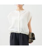 【マイカ ディール/MICA & DEAL】のヘムギャザーブラウス 人気、トレンドファッション・服の通販 founy(ファニー) ファッション Fashion レディースファッション Ladies' Fashion Online トップス・カットソー Tops/Tshirt シャツ/ブラウス Shirts/Blouses 羽織 Haori thumbnail OFF WHITE|ID: prp329100004595027 ipo3291000000032647099