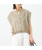 【マイカ ディール/MICA & DEAL】のヘムギャザーブラウス 人気、トレンドファッション・服の通販 founy(ファニー) ファッション Fashion レディースファッション Ladies' Fashion Online トップス・カットソー Tops/Tshirt シャツ/ブラウス Shirts/Blouses 羽織 Haori thumbnail BEIGE|ID: prp329100004595027 ipo3291000000032647103