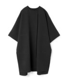 【マーコート/MARcourt】のmizuiro ind ノーカラーハーフスリーブコート ブラック|ID: prp329100004595028 ipo3291000000032647108