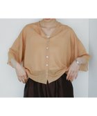 【その他のブランド/Other】のシアーカイキンニットカーディガン オレンジ43|ID: prp329100004595044 ipo3291000000032647381