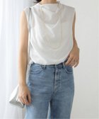 【ラ トータリテ/La TOTALITE】の【洗える】ドレープノースリーブブラウス 人気、トレンドファッション・服の通販 founy(ファニー) ファッション Fashion レディースファッション Ladies' Fashion Online トップス・カットソー Tops/Tshirt キャミソール / ノースリーブ No Sleeves シャツ/ブラウス Shirts/Blouses 2025年 2025 2025春夏・S/S Ss,Spring/Summer,2025 インナー Inner カーディガン Cardigan シンプル Simple ジャケット Jacket ジョーゼット Georgette フェミニン Feminine エレガント 上品 Elegant 洗える Washable thumbnail ホワイト|ID: prp329100004595053 ipo3291000000032647636