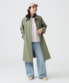 【ビーミングライフストアバイビームス/B:MING LIFE STORE by BEAMS】の【5/15再値下げ】撥水 ステンカラー コート(S~M) 25SS 春アウター 軽い 通学 通勤 きれいめ OLIVE|ID: prp329100004595055 ipo3291000000032747584