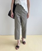 【エディット フォー ルル/edit.for LuLu】のバックリボンパンツ 人気、トレンドファッション・服の通販 founy(ファニー) ファッション Fashion レディースファッション Fashion for Women パンツ Pants & Trousers 2025年 2025 2025-2026秋冬・A/W Autumn/Winter 2025–26 AW25–26 ギャザー Gathered, Ruffled クロップド Cropped, Short Length フェミニン Feminine, Girly リボン Ribbon, Bow 夏 Summer thumbnail グレー|ID: prp329100004595065 ipo3291000000032764052