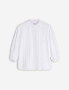 【メゾン キツネ/MAISON KITSUNE】のMAISON KITSUNE/CRAFTED EMBROIDERY MAXI SLEEVE SHIRT WHITE|ID: prp329100004595263 ipo3291000000032651102