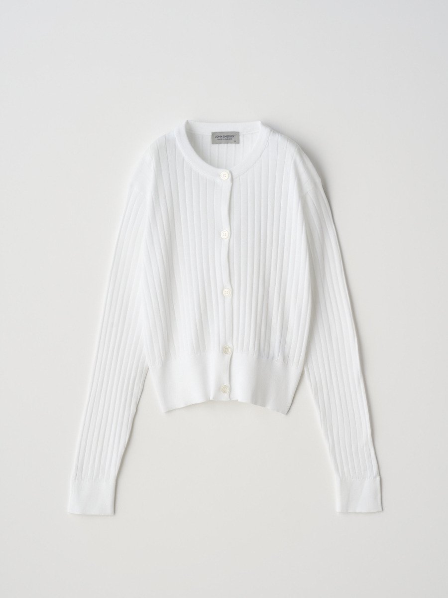 【ジョン スメドレー/JOHN SMEDLEY】の30G インテリア・キッズ・メンズ・レディースファッション・服の通販 founy(ファニー) 　ファッション　Fashion　レディースファッション　Ladies' Fashion Online　カシミア　Cashmere　カットソー　Cut And Sew　クロップド　Cropped　コレクション　Collection　シルク　Silk　トレンド　Trend　定番　Standard　長袖　Long Sleeve　バランス　Balance　フィット　Fit　ボトム　Bottom　別注　Special Order　ワイドリブ　Wide Rib　S/S・春夏　Ss・Spring/Summer　おすすめ　Recommend　夏　Summer　エレガント 上品　Elegant　2025年　2025　2025春夏・S/S　Ss,Spring/Summer,2025　WHITE|ID: prp329100004595265 ipo3291000000032651132