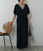 【コロニートゥーワンスリーナイン/COLONY 2139】のリネンライクカシュクールワンピース 人気、トレンドファッション・服の通販 founy(ファニー) ファッション Fashion レディースファッション Ladies' Fashion Online ワンピース Dress アクセサリー Accessories デコルテ Decolletage ポケット Pocket リゾート Resort リネン Linen リボン Ribbon おすすめ Recommend 夏 Summer 旅行 Travel エレガント 上品 Elegant thumbnail ブラック|ID: prp329100004595269 ipo3291000000032651178