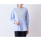 【リリアンビューティエクラ/Liliane Burty ECLAT】の【Charme par Eclat】ペンシルブロード スモッキングブラウス 人気、トレンドファッション・服の通販 founy(ファニー) ファッション Fashion レディースファッション Ladies' Fashion Online トップス・カットソー Tops/Tshirt シャツ/ブラウス Shirts/Blouses ギャザー Gather コレクション Collection ショルダー Shoulder ストライプ Stripe スモッキング Smocking スリット Slit デニム Denim トレンド Trend ドロップ Drop 長袖 Long Sleeve ブロード Broad ペンシル Pencil リュクス Luxe ロング Long おすすめ Recommend thumbnail ライトブルー|ID: prp329100004595290 ipo3291000000032651368