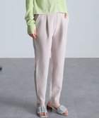 【ラナン/Ranan】のRanan/ 低身長サイズ有 美脚シルエットタックテーパードパンツ ライトグレー|ID: prp329100004595291 ipo3291000000032651396