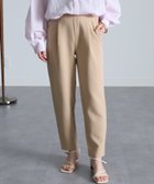 【ラナン/Ranan】のRanan/ 低身長サイズ有 美脚シルエットタックテーパードパンツ ライトベージュ|ID: prp329100004595291 ipo3291000000032651403