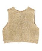 【トゥモローランド/TOMORROWLAND】のオーロラフィルム リネンベスト 人気、トレンドファッション・服の通販 founy(ファニー) ファッション Fashion レディースファッション Fashion for Women アウター Coat / Outerwear Collection トップス・カットソー Cut & Sew Tops ベスト&ジレ / 重ね着スタイル Vests & Gilets イタリア Italy コンパクト Compact, Small Size ベスト Vest, Waistcoat ボレロ Bolero, Short Cardigan リネン Linen, Linen Fabric リボン Ribbon, Bow 夏 Summer thumbnail 93 ゴールド|ID: prp329100004595305 ipo3291000000032721758