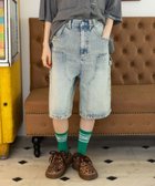 【ニコアンド/niko and】のNKJ 2025AW DOUBLE KNEE HARF PANTS ライトインディゴ|ID: prp329100004595315 ipo3291000000032651587