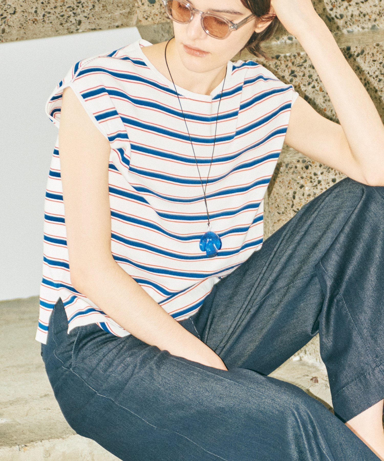【ロペ/ROPE'】の【洗える】【接触冷感】ICE COTTONアームレットニットトップス【雑誌/メディア掲載】 インテリア・キッズ・メンズ・レディースファッション・服の通販 founy(ファニー) 　雑誌掲載アイテム　Magazine Items　ファッション雑誌　Fashion Magazines　バイラ　BAILA　ファッション　Fashion　レディースファッション　Ladies' Fashion Online　トップス・カットソー　Tops/Tshirt　ニット　Knit Tops　イエロー　Yellow　インナー　Inner　洗える　Washable　カーディガン　Cardigan　シンプル　Simple　スリーブ　Sleeve　セットアップ　Set Up　雑誌　Magazine　フレンチ　French　ボトム　Bottom　ボーダー　Border　ポケット　Pocket　おすすめ　Recommend　夏　Summer　ホワイト系(11)|ID: prp329100004595322 ipo3291000000032651665