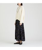 【ハウス オブ ロータス/HOUSE OF LOTUS】のカットジャカードバイヤススカート ブラック|ID: prp329100004595349 ipo3291000000032652000