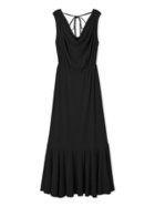 【スナイデル/SNIDEL】の【WEB限定カラーあり】ドレープネックカットワンピース BLK[009]|ID:prp329100004595374