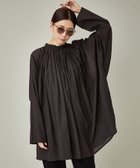 【カレンソロジー/Curensology】のカディコットンブラウス チャコール18|ID: prp329100004595377 ipo3291000000032652330