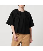 【ユナイテッドアローズ/UNITED ARROWS】のグレインギャザーブラウス -ウォッシャブル - 人気、トレンドファッション・服の通販 founy(ファニー) ファッション Fashion レディースファッション Ladies' Fashion Online トップス・カットソー Tops/Tshirt シャツ/ブラウス Shirts/Blouses ウォッシャブル Washable セットアップ Set Up デニム Denim バランス Balance フェミニン Feminine フラワー Flower ボトム Bottom リラックス Relax おすすめ Recommend エレガント 上品 Elegant thumbnail BLACK|ID: prp329100004595391 ipo3291000000032652526