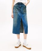 【トミーヒルフィガー/TOMMY HILFIGER】のユーティリティミディスカート ブルー1A5|ID: prp329100004595405 ipo3291000000032652704
