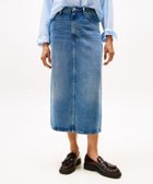 【トミーヒルフィガー/TOMMY HILFIGER】のデニムミディハイウエストスカート 人気、トレンドファッション・服の通販 founy(ファニー) ファッション Fashion レディースファッション Ladies' Fashion Online スカート Skirt アメリカン American クラシック Classic ゴルフ Golf ストレート Straight スリット Slit デニム Denim モダン Modern 人気 Popularity thumbnail ブルー1A5|ID: prp329100004595407 ipo3291000000032652719